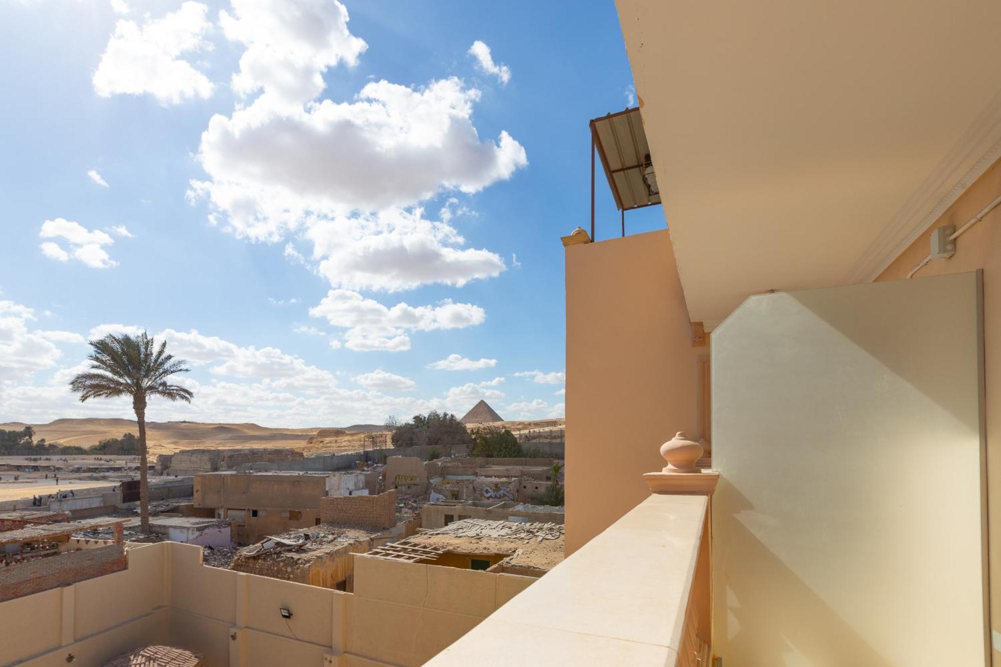 Soul Pyramids View Hotell Kafret el-Gabal Exteriör bild
