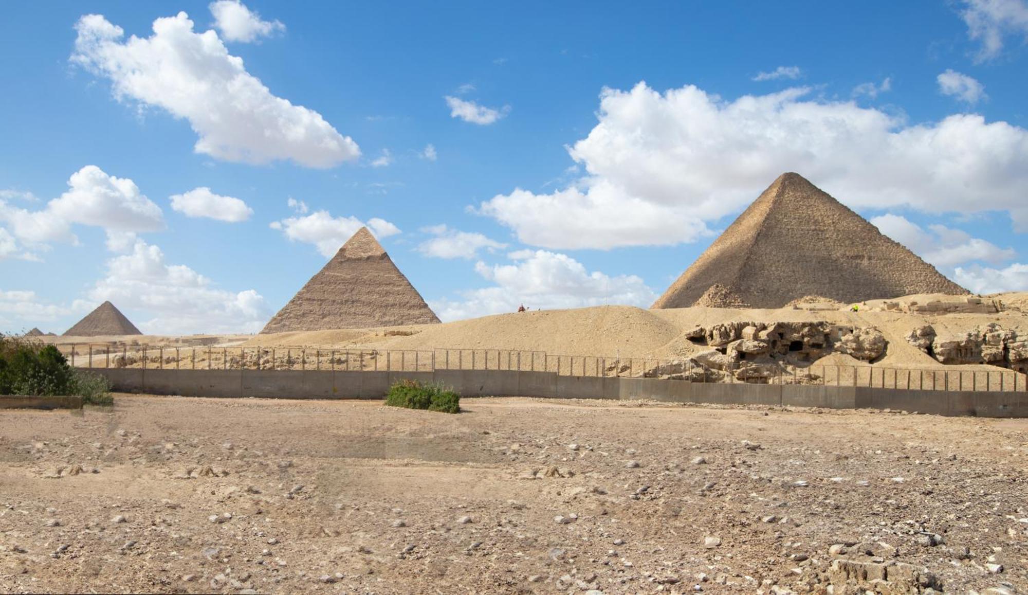 Soul Pyramids View Hotell Kafret el-Gabal Exteriör bild