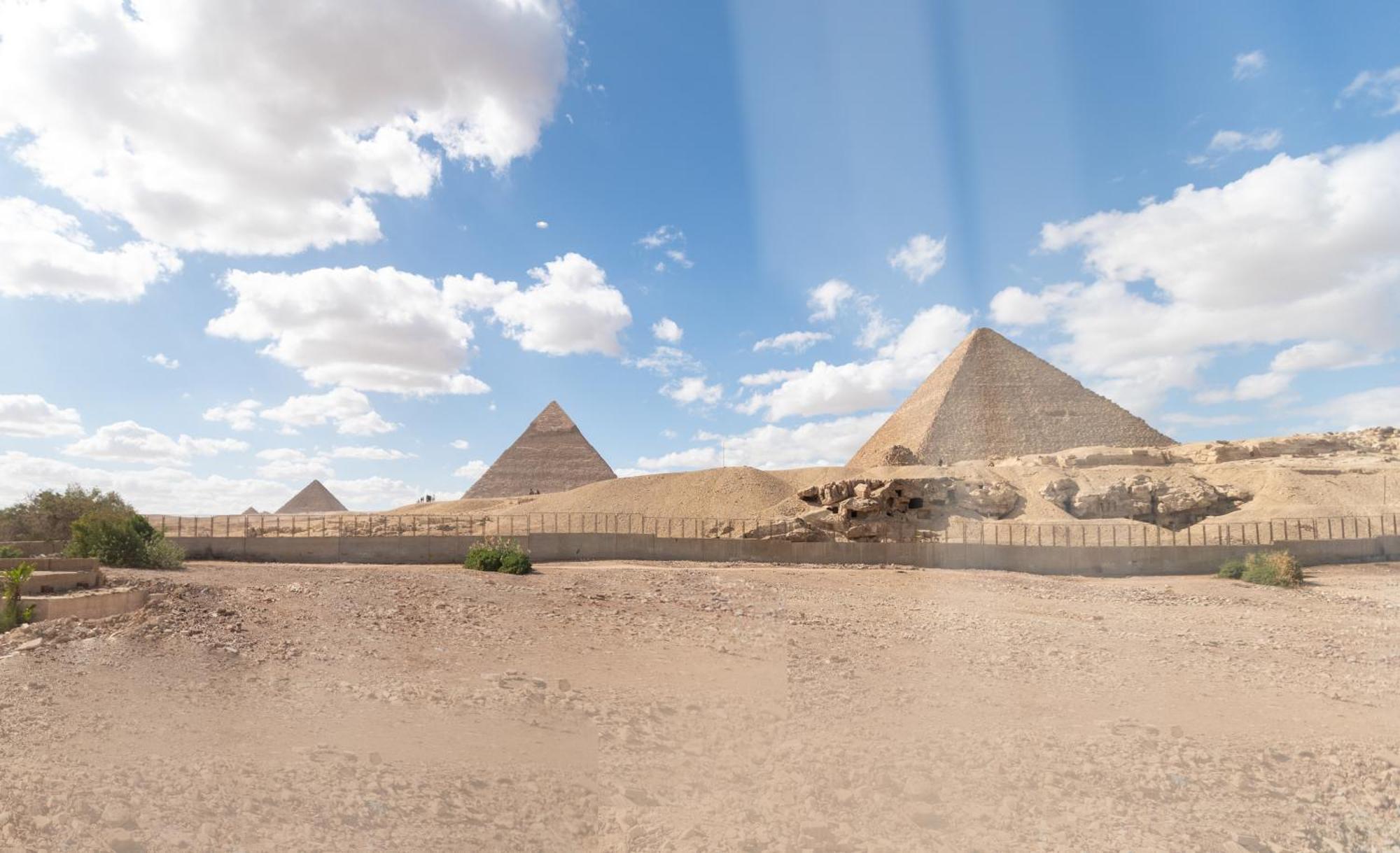 Soul Pyramids View Hotell Kafret el-Gabal Exteriör bild