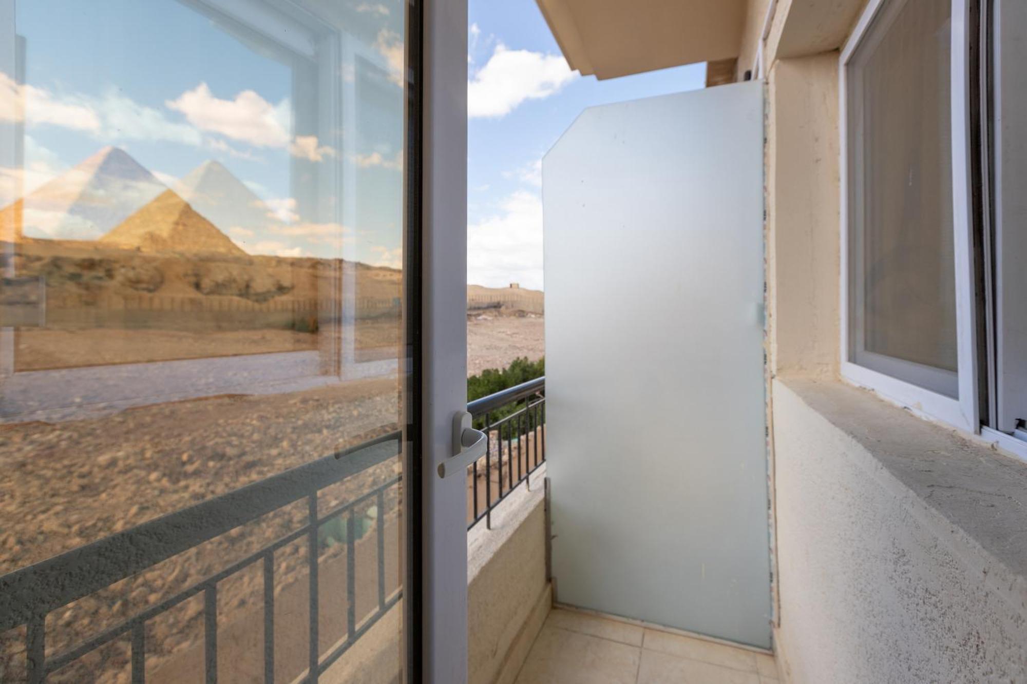 Soul Pyramids View Hotell Kafret el-Gabal Exteriör bild